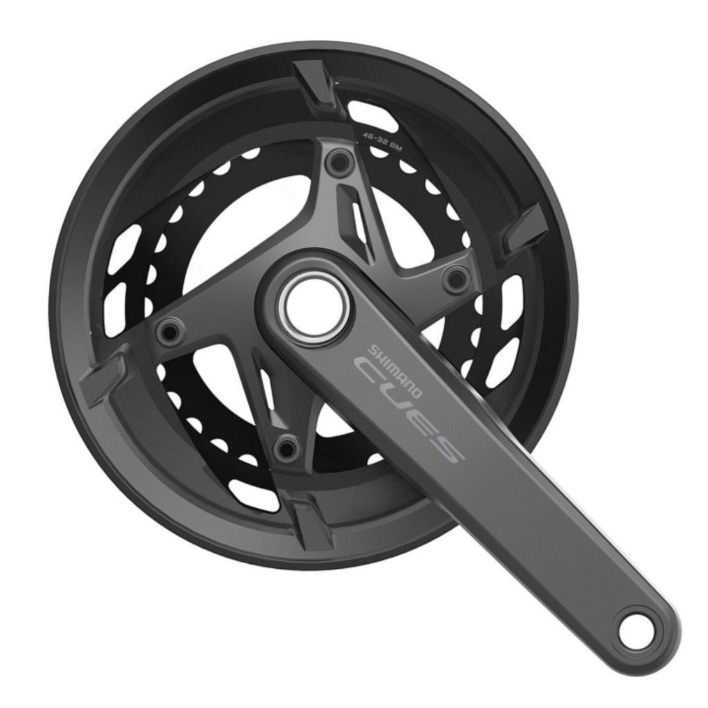 Shimano CUES FC-U4010 pedivella a 9/10 velocità 46/30 con Shimano CUES FC-U4010 pedivella a 9/10 velocità 46/30 con