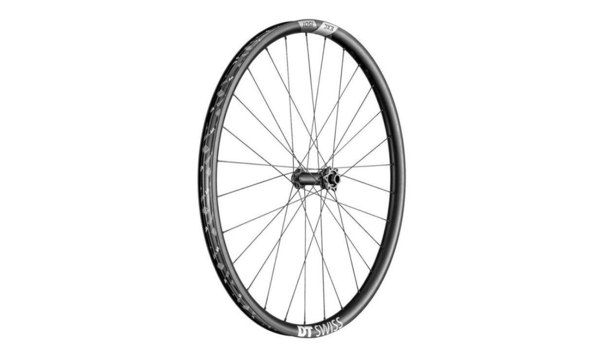 Roue avant Enduro DT Swiss EXC 1501 spline One 30 Boost Frein à disque IS 6 vis - Carbone - Tubeless