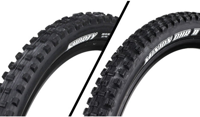 Le montage du mois : Maxxis Shorty Exo 3C AV / Maxxis Minion DH AR II