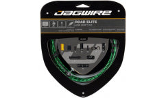 Kit di cavi e guaine per deragliatore Jagwire Road Elite Link - Cavi in Teflon - Guaina in alluminio con link