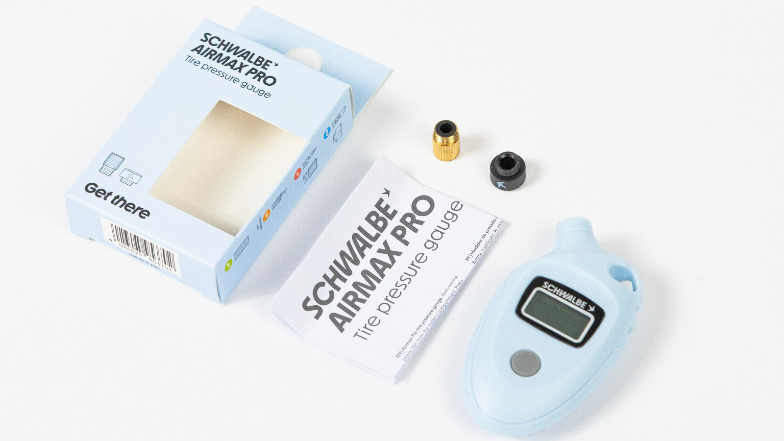 Manometro digitale Schwalbe Airmax Pro - 11 bar/110 psi