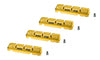 Cartucce per pattini SwissStop FlashPro Yellow King - Cerchi in carbonio (2 coppie)