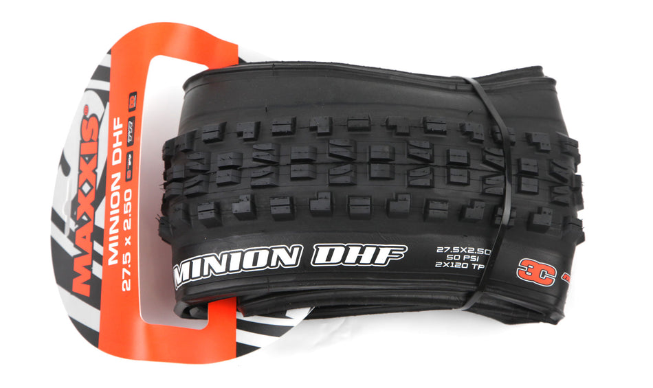 Pneu Maxxis Minion DHF Wide Trail - 3C Maxx Grip - Double Down - Tubeless Ready pack