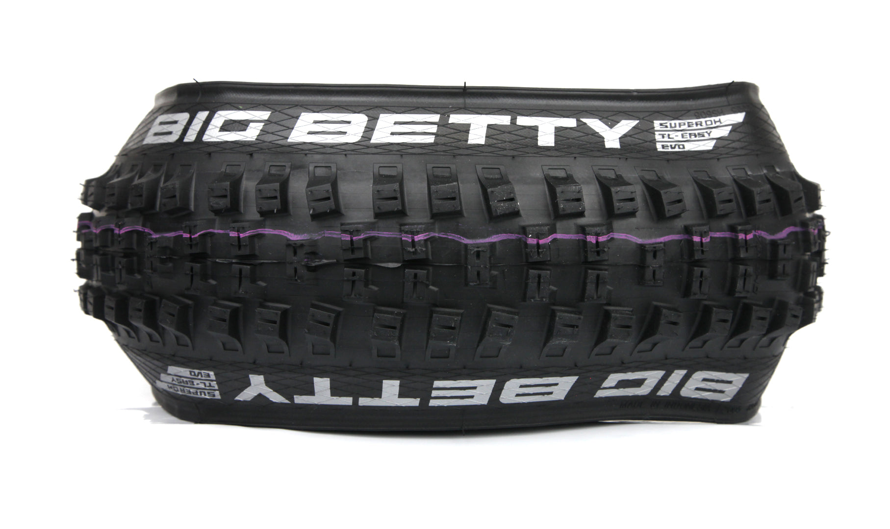 Pneu Schwalbe Big Betty 2021 Addix Ultra Soft - Super Downhill - Tubeless Easy profil