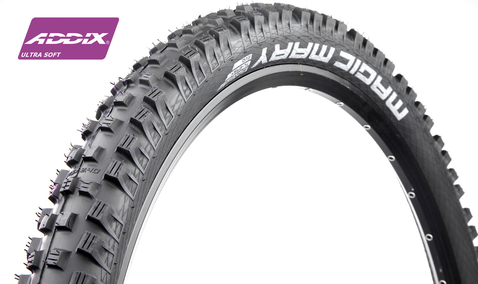 Pneu Schwalbe Magic Mary 2021 - Addix Ultra Soft - Super Gravity - Tubeless Easy - JANTE