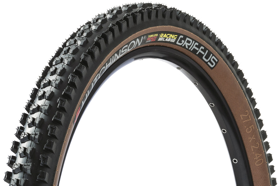 Pneu Hutchinson Griffus Racing Lab 2.40 Race Riposte Gravity Hardskin Tubeless Ready beige