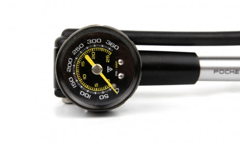 Pompa per forcella e ammortizzatore Topeak Pocket Shock DXG - 25 bar/ 360 psi