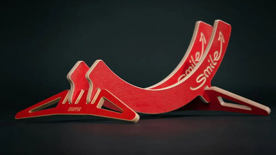 Portabici in legno Hopper Smile