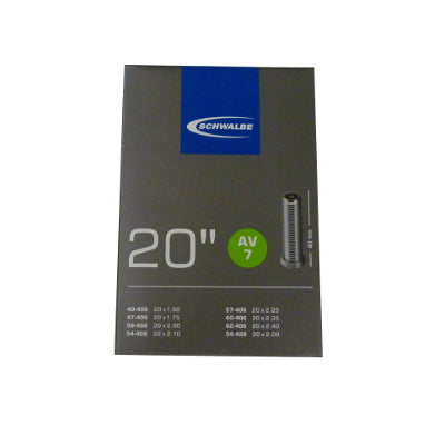 Camera d'aria Schwalbe 20" x 1.50/2.0 - Valvola Presta/Schrader 40 mm