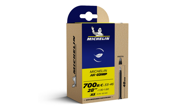 Chambre à air Michelin Aircomp 700 - Presta 48 mm
