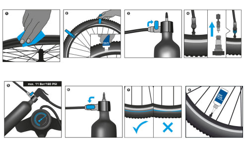 Pompa compressore Schwalbe Tire Booster