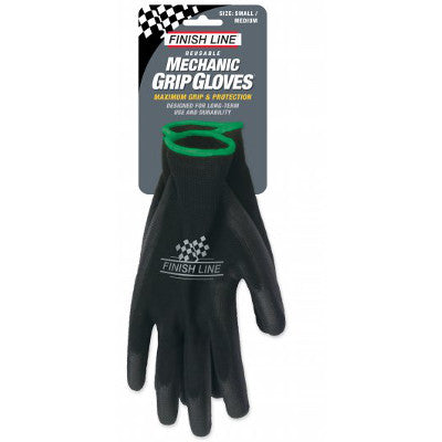Gants résistants pour mécanicien vélo Finish Line - #2