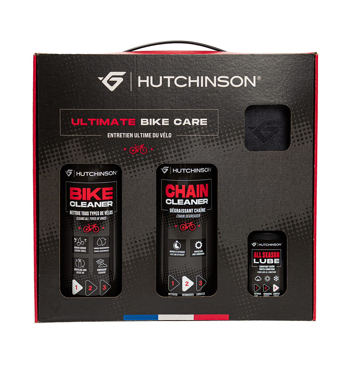 Pack complet entretien vélo Hutchinson
