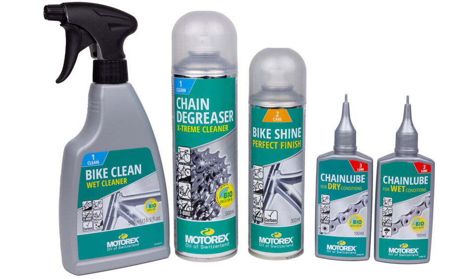 Kit de produits d'entretien vélo Motorex