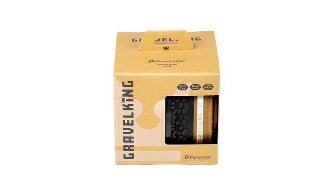 Pneu Panaracer Gravelking SK tubeless ready avec gomme ZSG et protection TuffTex, idéal pour gravel et chemins techniques