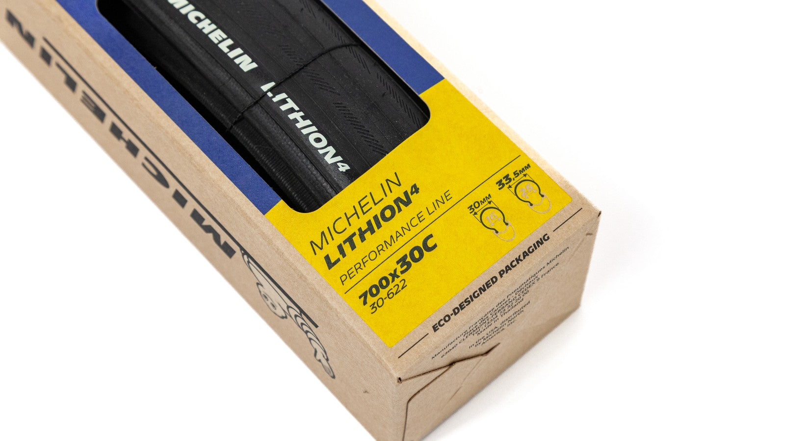 Emballage du pneu Michelin Lithion 4 Performance Line 700x30c pour vélo route haute performance