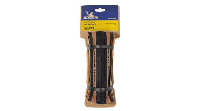Pneu Michelin Lithion 4 Performance Line Magi-X 700x30c en emballage avant pour velo route haute performance