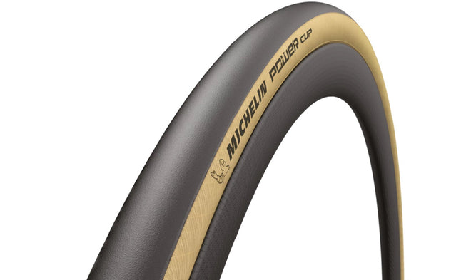 Pneu Michelin PowerCup Noir Beige