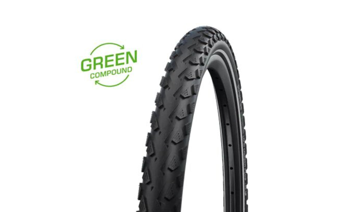 Pneu Schwalbe Land Cruiser Plus 26 pouces Green Compound - PunctureGuard