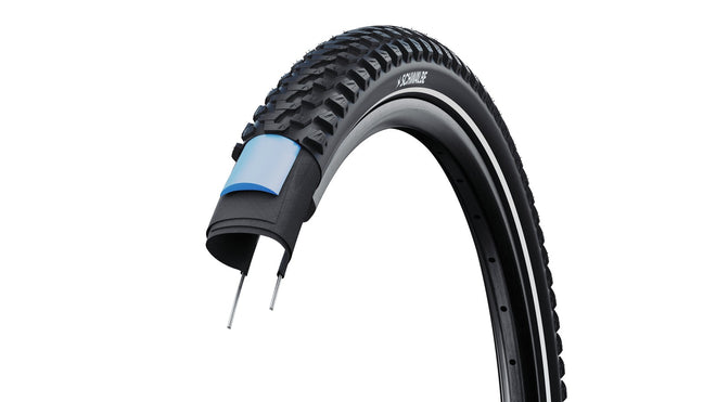 Pneu Schwalbe Marathon Plus MTB 27.5 pouces avec gomme Addix et protection Smart DualGuard pour VAE tubetype