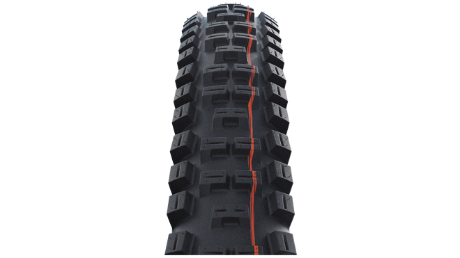 Pneu Schwalbe Big Betty Addix Soft Super Gravity Tubeless Easy focus crampons