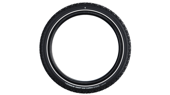 Pneu Schwalbe Smart Sam Cargo Addix E Tubetype noir/reflex