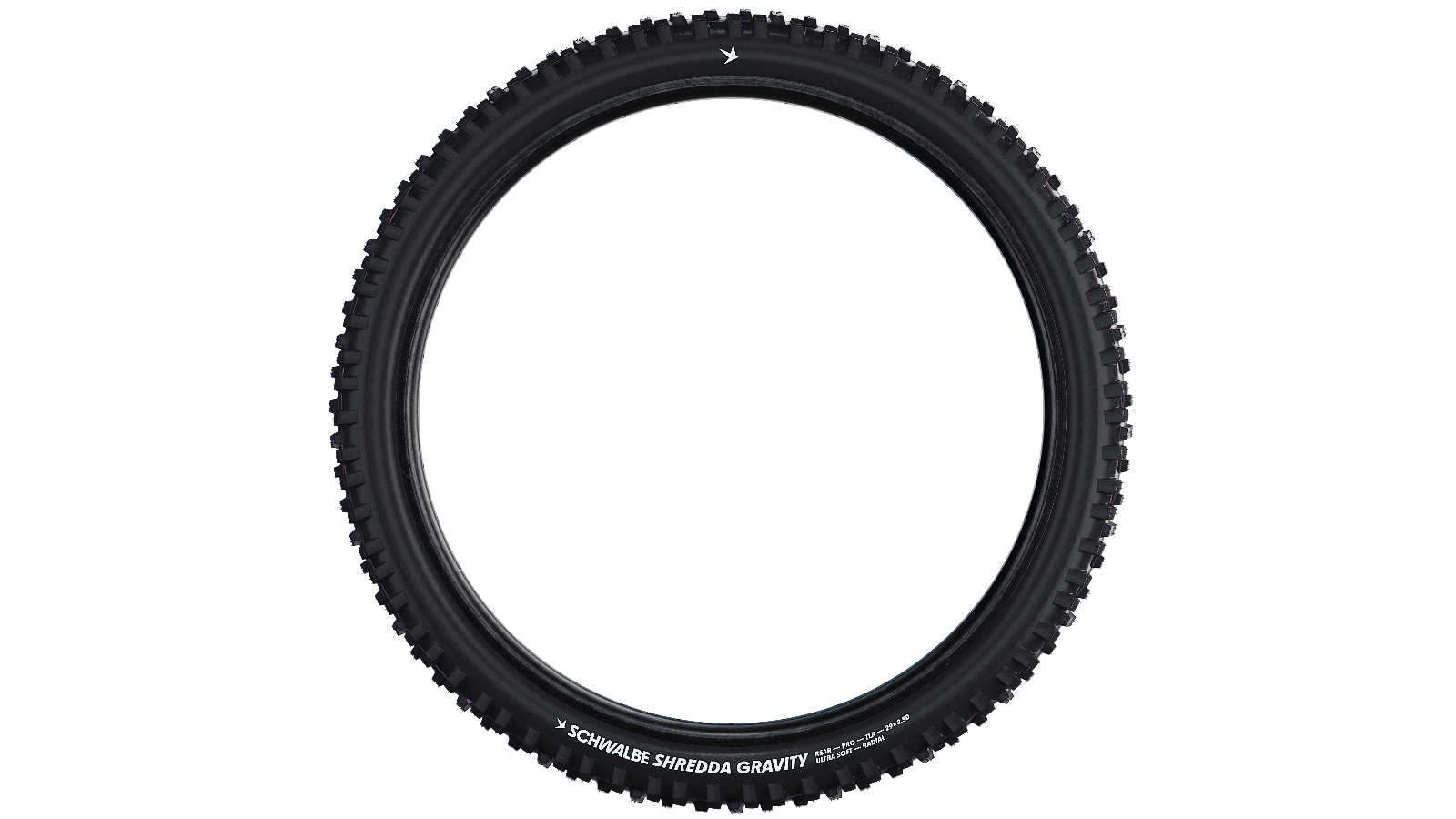 Pneu VTTAE Schwalbe Shredda Rear Gravity Pro TLR profil