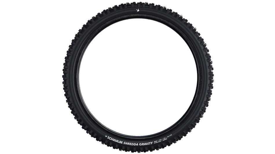 Pneu VTTAE Schwalbe Shredda Rear Gravity Pro TLR profil