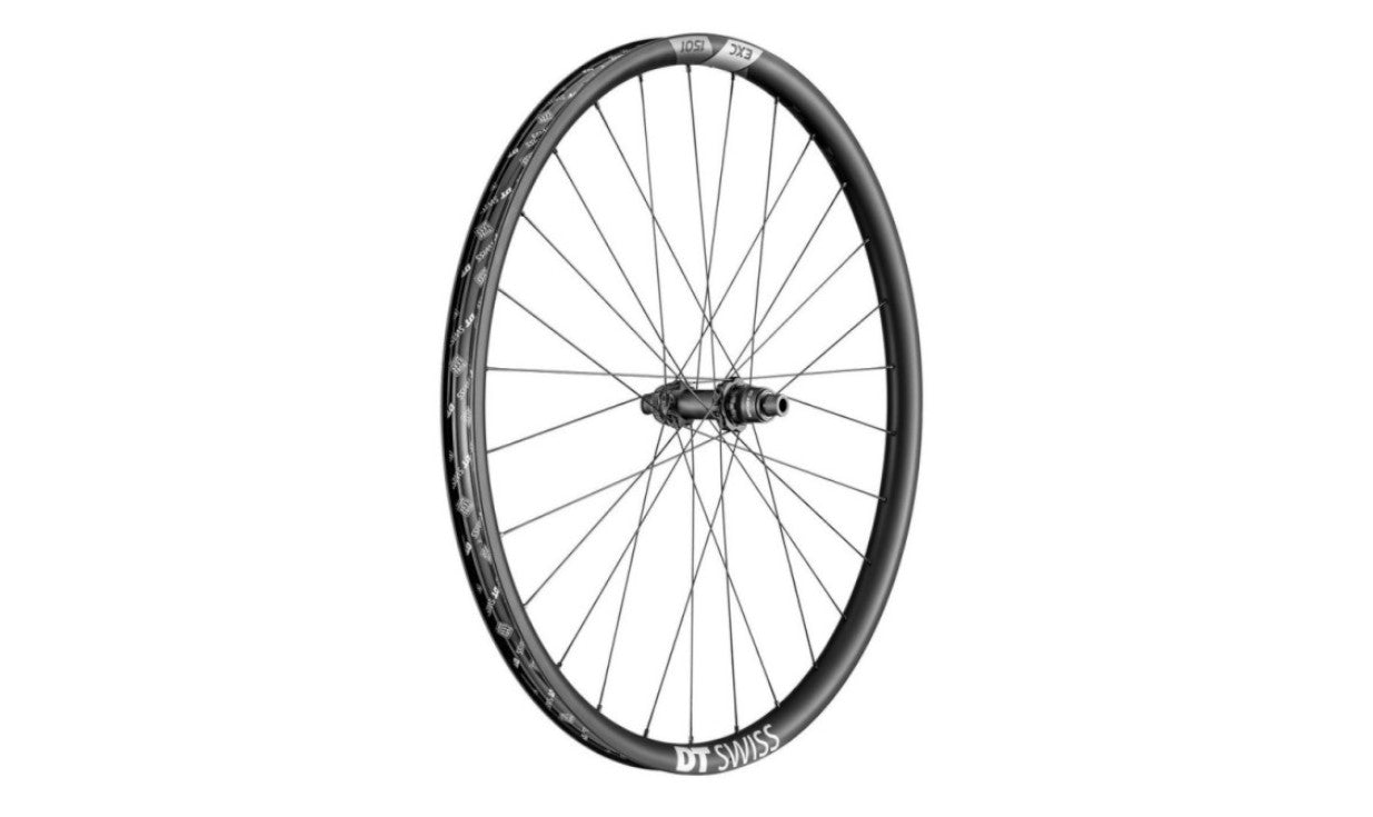 Roue arrière Enduro DT Swiss EXC 1501 spline One 30 Boost Frein à disque Center Lock - Carbone - Tubeless