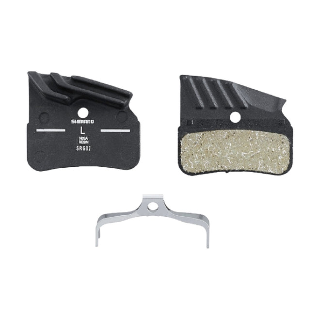 Plaquettes frein à disque 4 pistons organique Shimano N03A #2