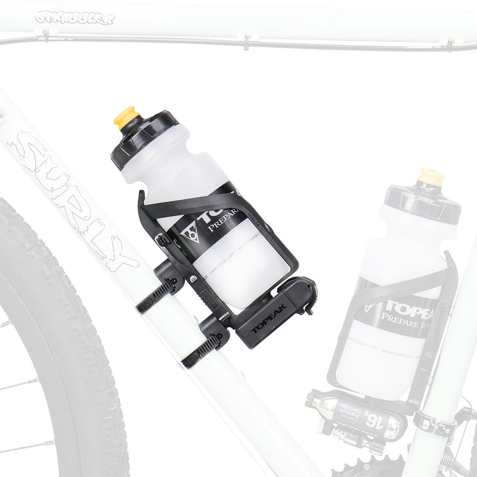 illustration support topeak versamount sur cadre inférieur vélo